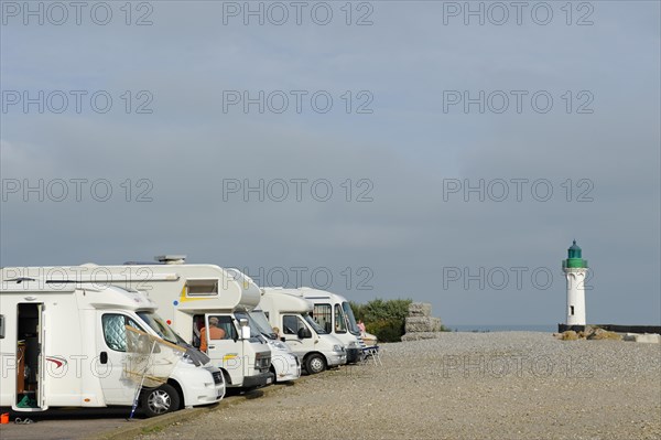 Camping van parking site