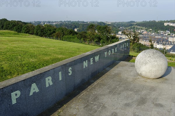 Memorial to the pioneer aviators Dieudonne Costes and Maurice Bellonte