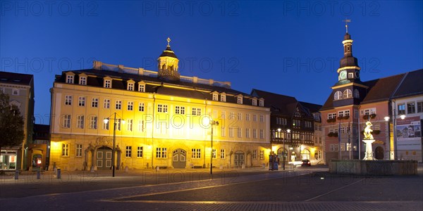 City Palace and City Hall on Markt square