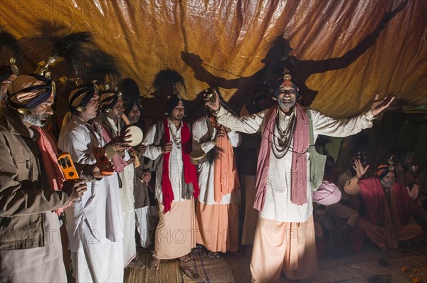 Group of Jangam Sadhus