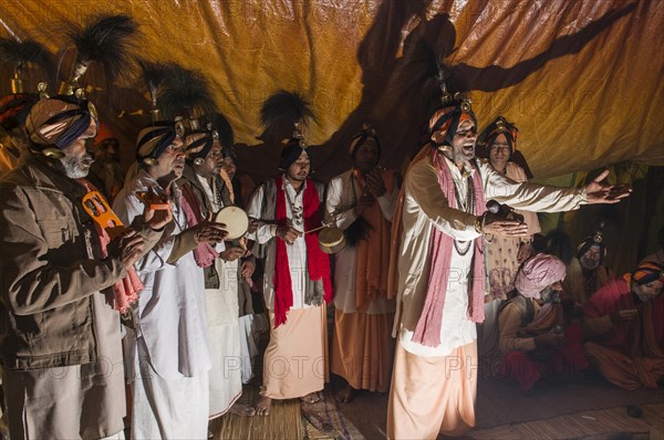 Group of Jangam Sadhus