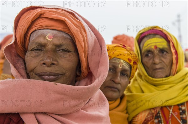 Portrait of a Shiva sadhvi