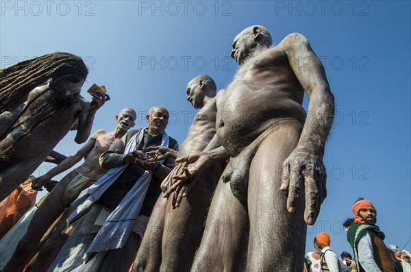 Naked Naga Sadhus