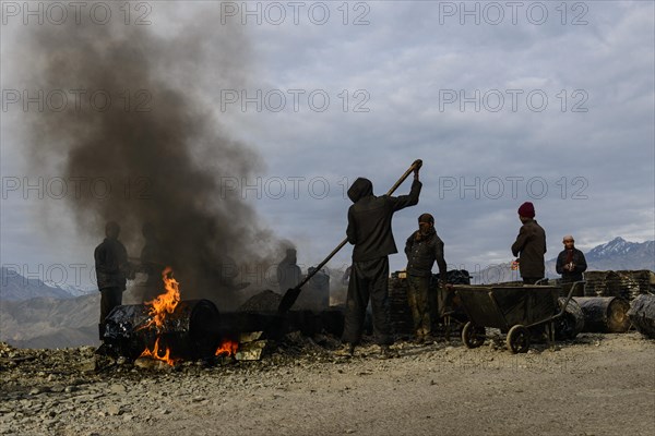 Road construction works