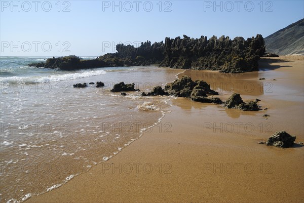 Rocks on the beach