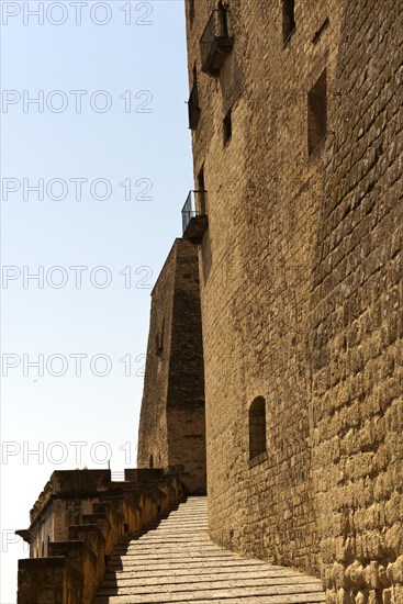 Staircase in Castel dell'Ovo