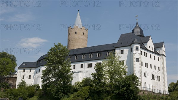 Schloss Wildeck Castle with the keep "Dicker Heinrich" or "Fat Henry"