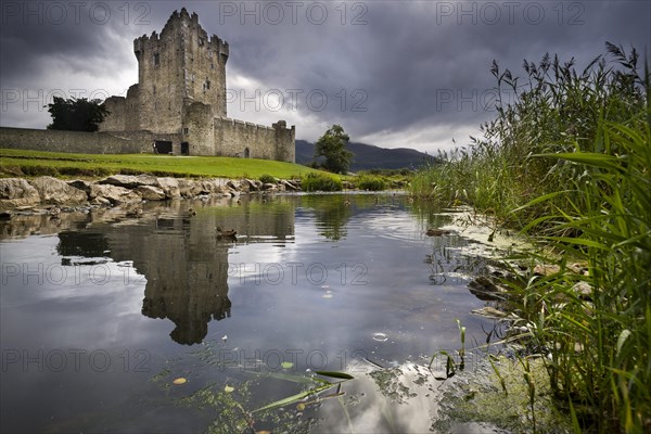 Killarney Castle on Lough Leane