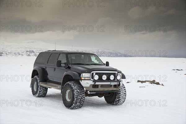 Super Jeep in the highlands