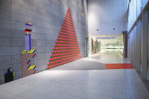 Artwork in the Underground City walkway system