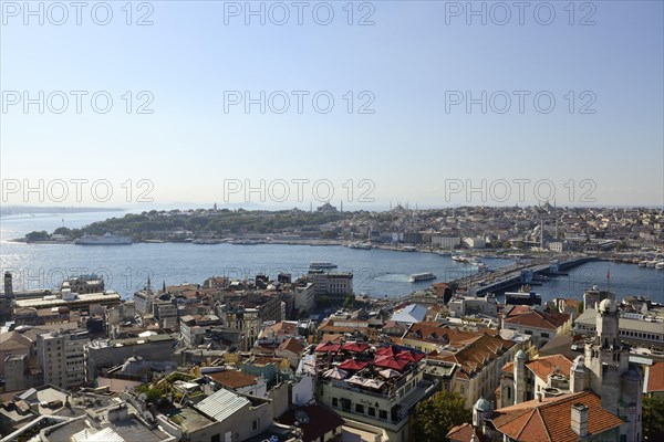 Golden Horn Sultanahmet district with Topkapi Palace