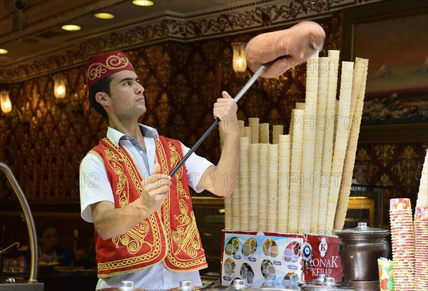 Ice cream seller