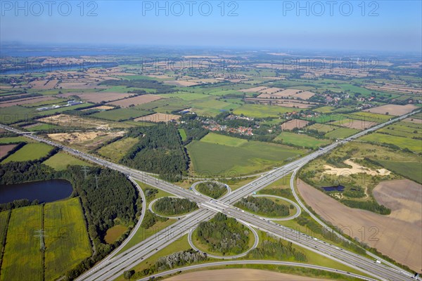 Autobahnkreuz Rendsburg motorway junction