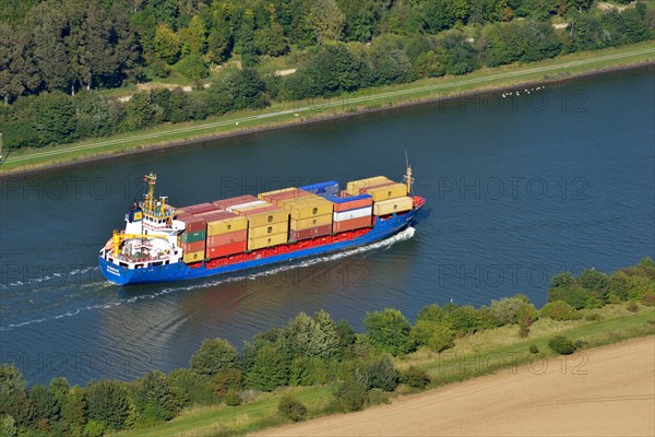 Coaster Sereno at the Kiel Canal