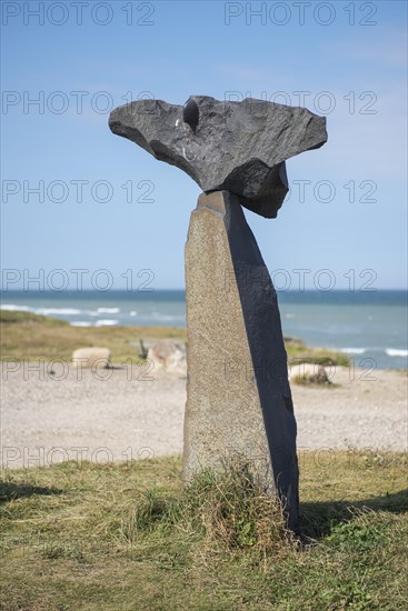 Stone Sculpture by the sea