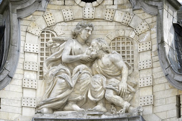 Bas-relief "the angel of Ghent"