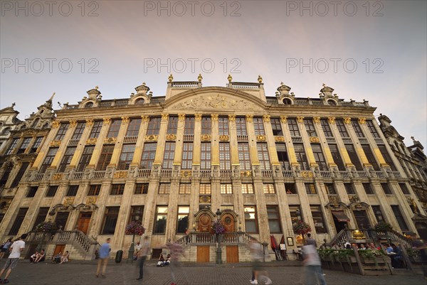 Maisons des Ducs de Brabant in the evening light