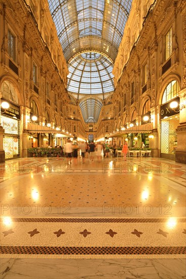 Luxury shopping arcade