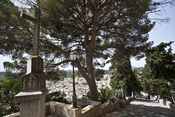 Stairway to the Church of Sant Salvador