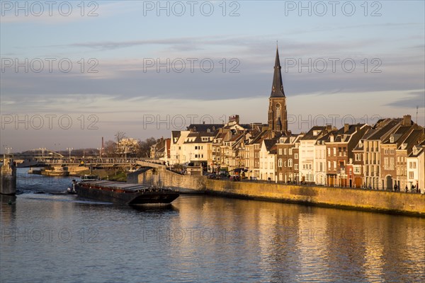 Eastern parts of the city on the Maas River