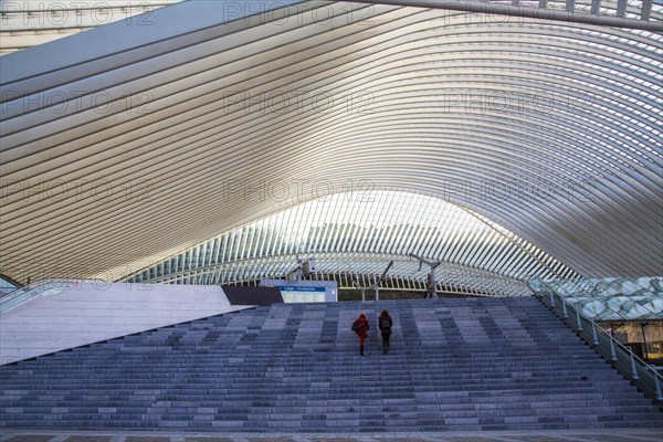 Railway station of Liège