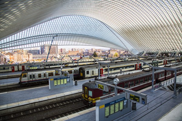 Railway station of Liège
