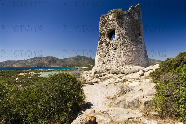 Saracen Tower on the coast