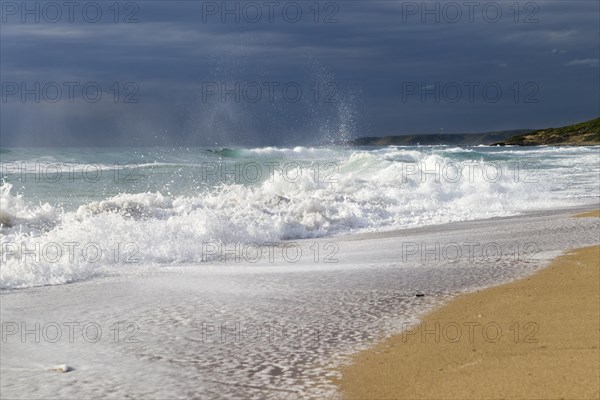 Waves on the beach