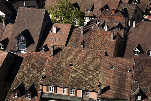 Roofs of buildings in the historic centre