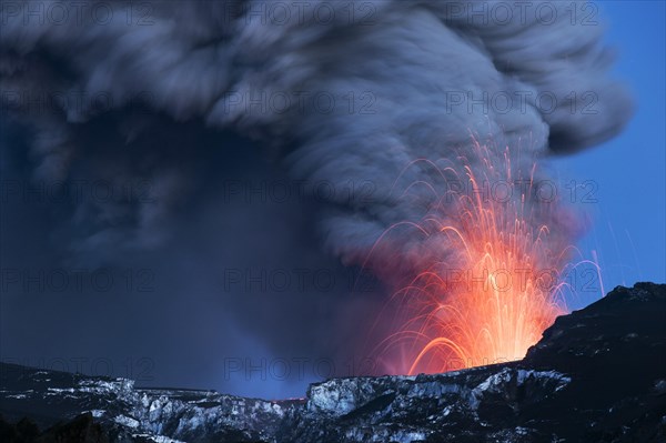 Eruption of Eyjafjallajoekull volcano