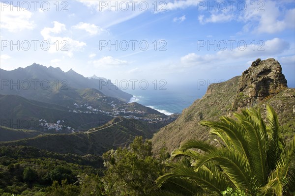 Mountain range in the northeast of Tenerife