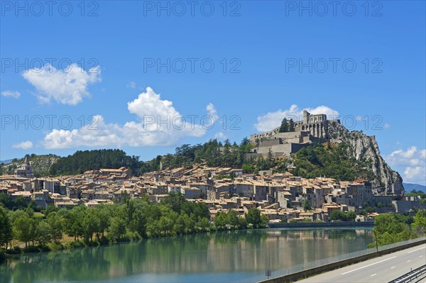 Castle and old town of Sisteron