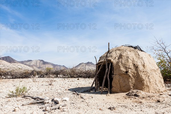 Mud hut of the Himba