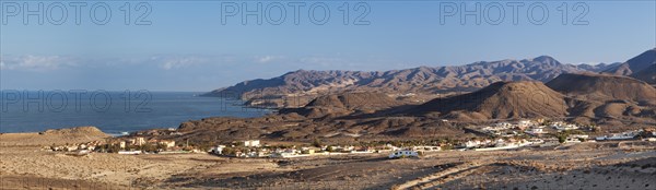 Village of La Pared with the Betancuria Massif