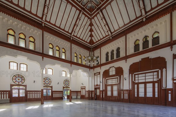Historic waiting room in Sirkeci Railway Station