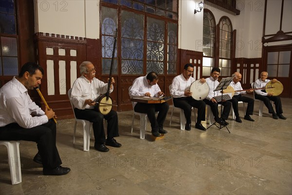 Sufi music concert in Sirkeci Railway Station