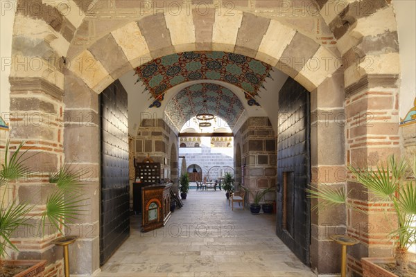 Caravanserai with hotel