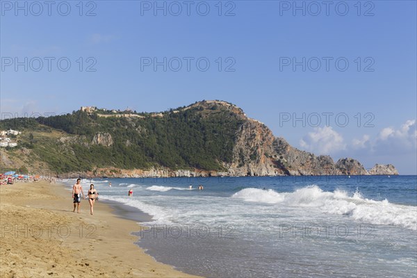 Cleopatra Beach and Castle Hill