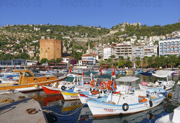 Fishing port and Kizil Kule