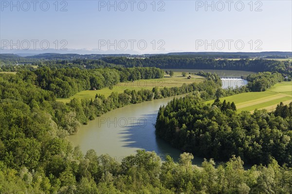 Loop of the Lech river