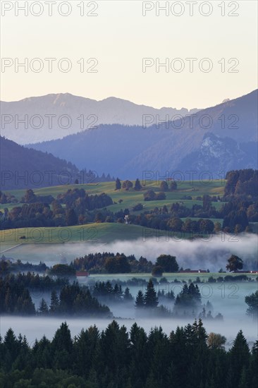 Landscape in the Alpine Foreland