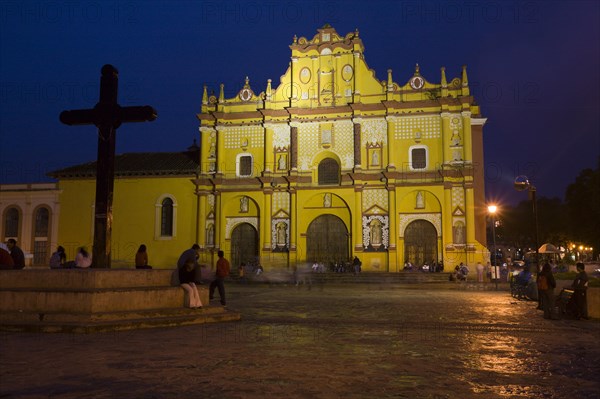Cathedral at night