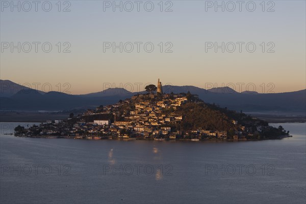 Janítzio Island in Lake Pátzcuaro