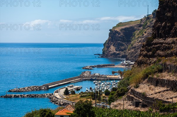 The harbour of Calheta