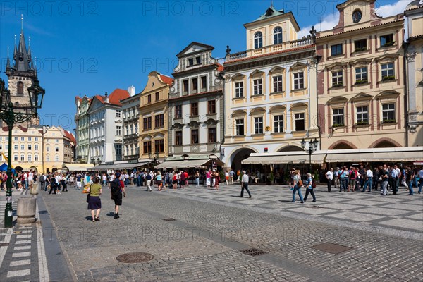 Historic buildings on Old Town Square