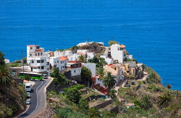 Village of Almáciga at Playa de Roque de las Bodegas beach