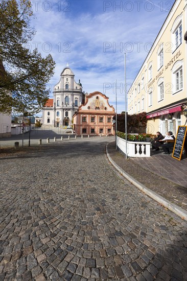 St. Anne's Basilica and the former Franciscan House