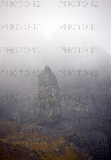 Storr rock formations with the Old Man of Storr