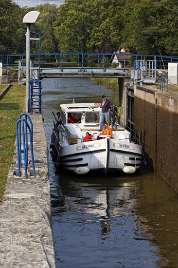 Houseboat on the Canal des Vosges