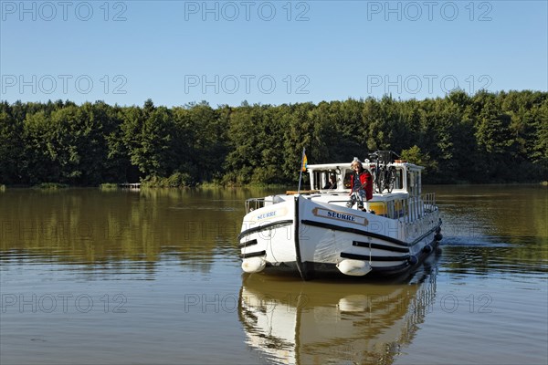 Houseboat on the Canal des Vosges